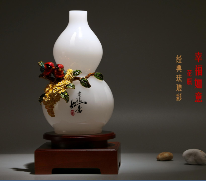 幸福如意葫芦瓶精品工艺品摆件RD-845007