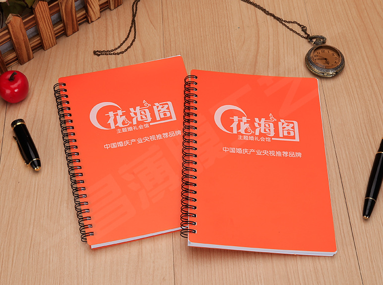 花阁海定制丝印烫金LOGO本子 设计本子印刷RD-843403