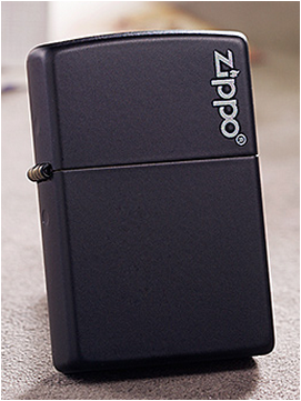 ZIPPO黑哑漆218ZL