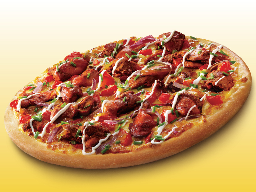 黑椒牛肉粒至尊披萨