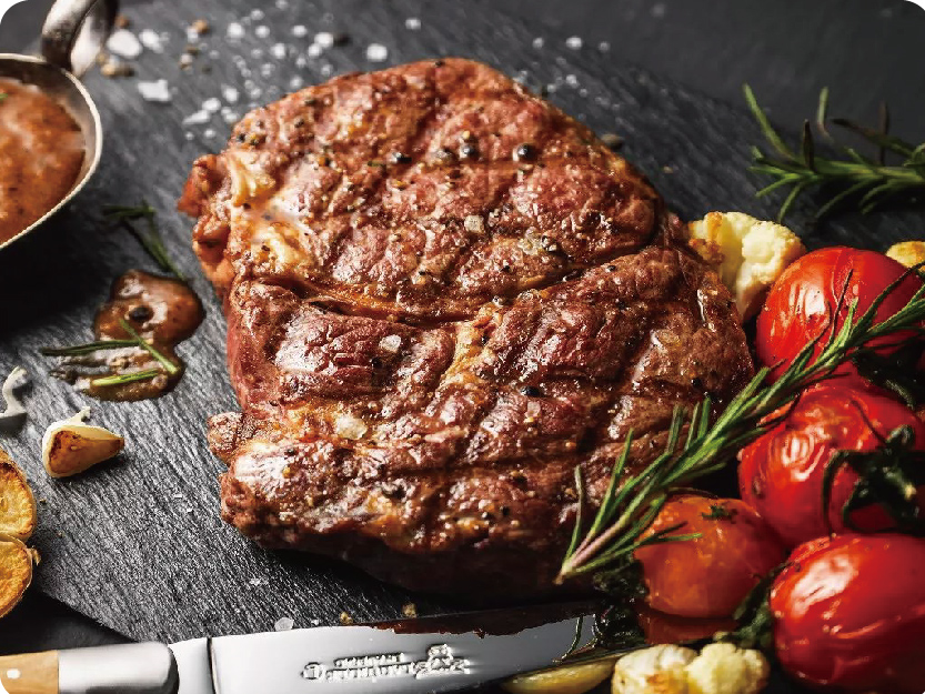 焦糖脂边香煎西冷牛排