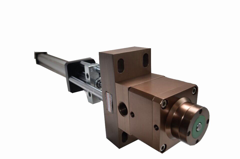 倒吹封口拉伸一体式气缸