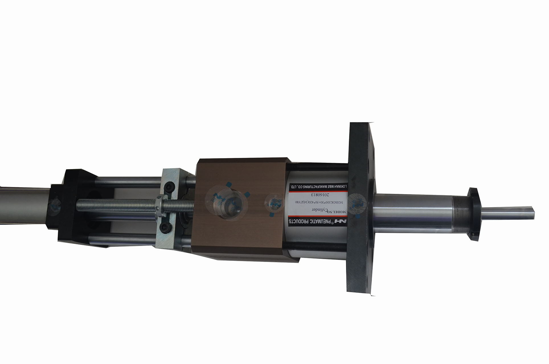 倒吹式NGBGK100缸径封口拉伸一体式气缸