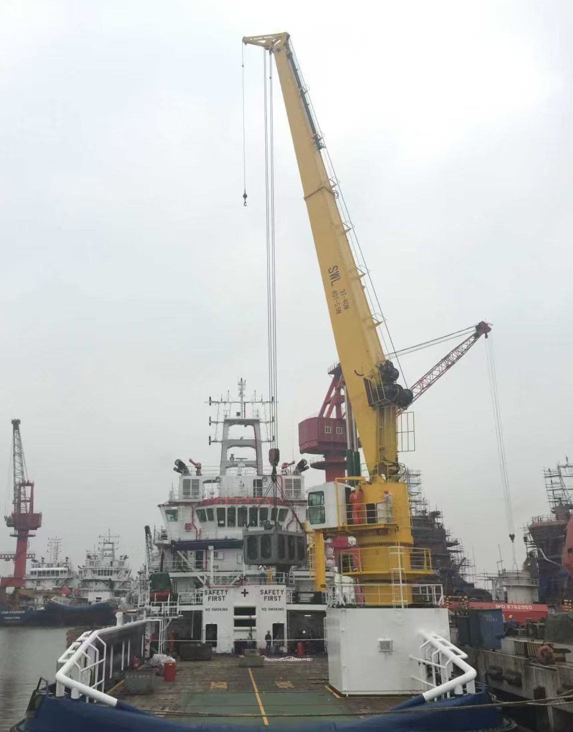 3T-40M 海工起重机 Offshore Platform Crane