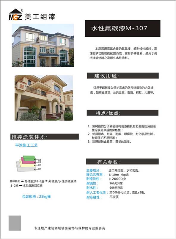 水性氟碳漆介紹