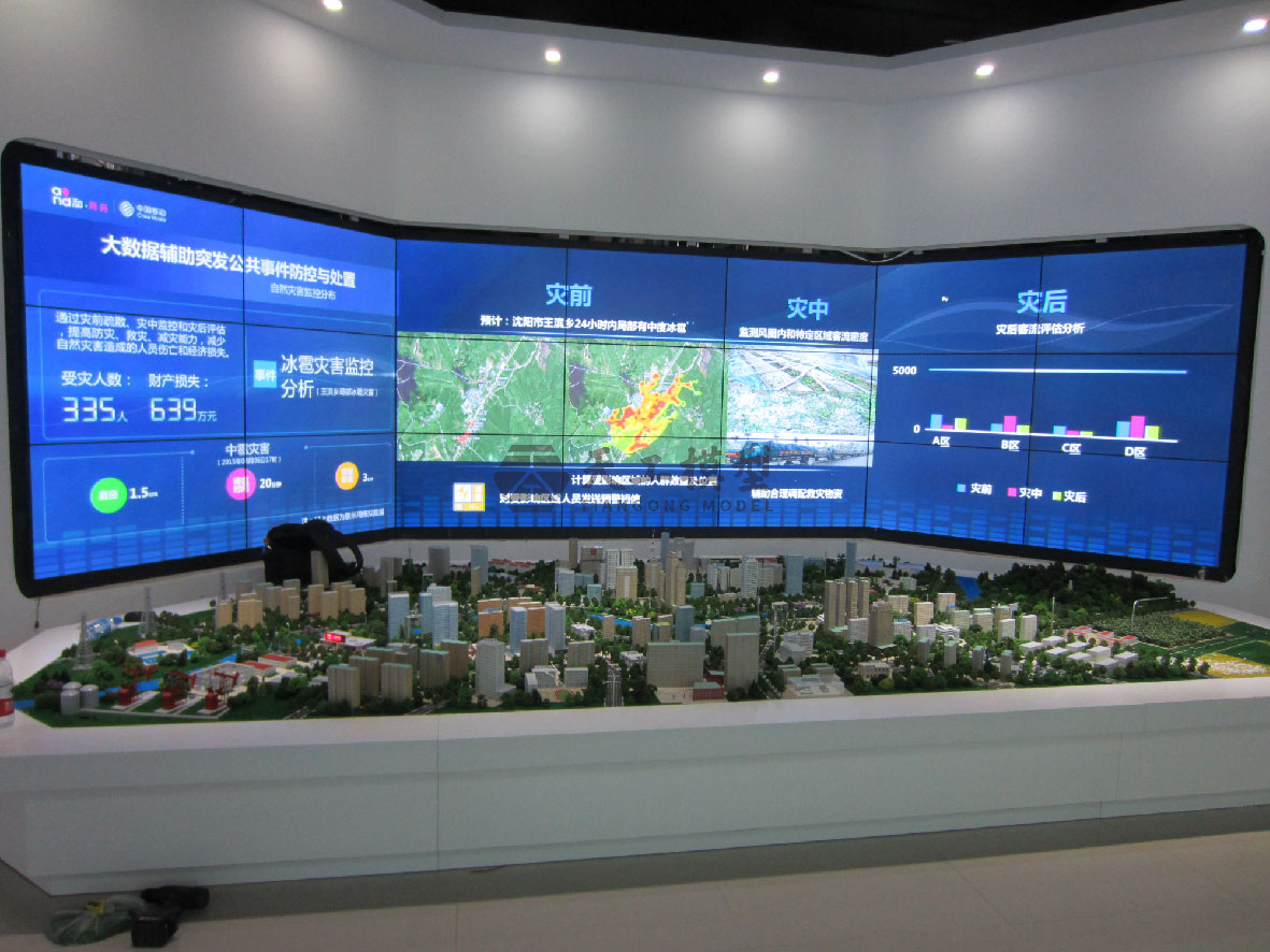 中國移動(dòng)沈陽智慧城市沙盤