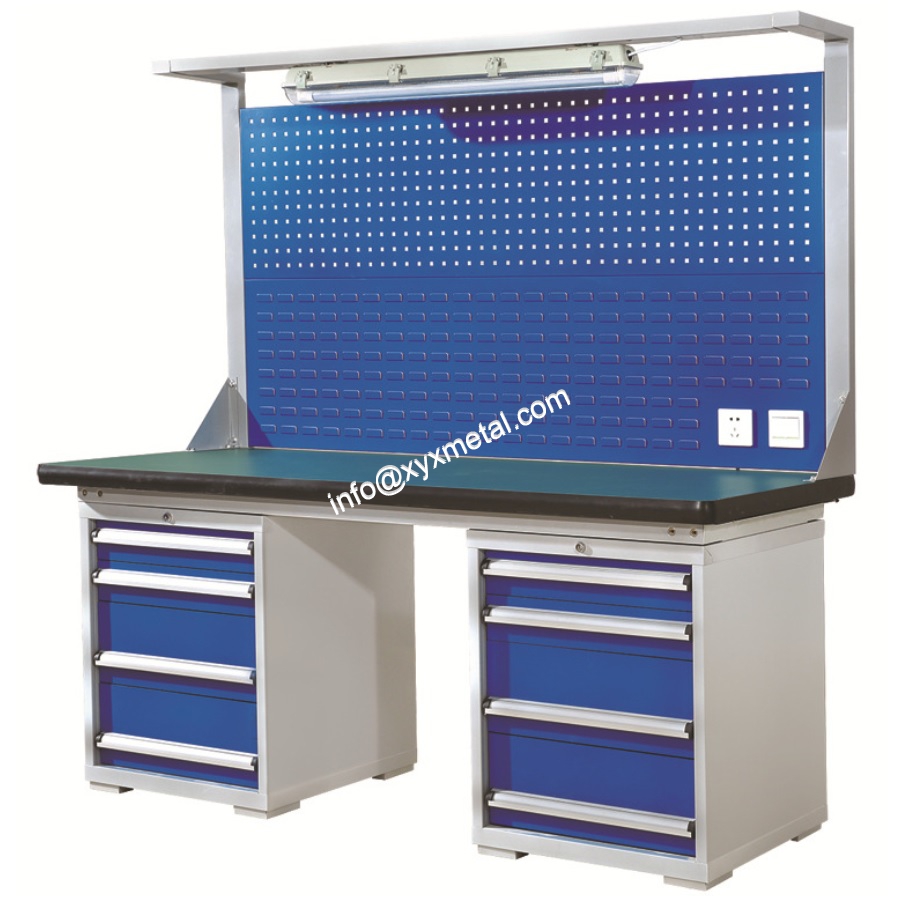 Workbench with cabinet