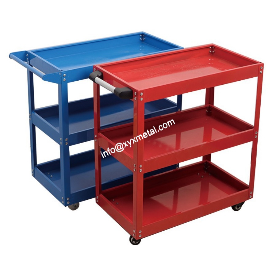 Heavy Duty Metal Rolling Utility Tool Carts