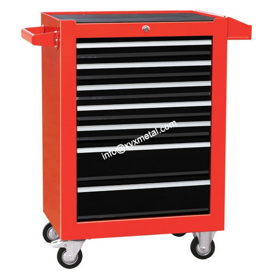 7 drawers steel rolling tools cabinet