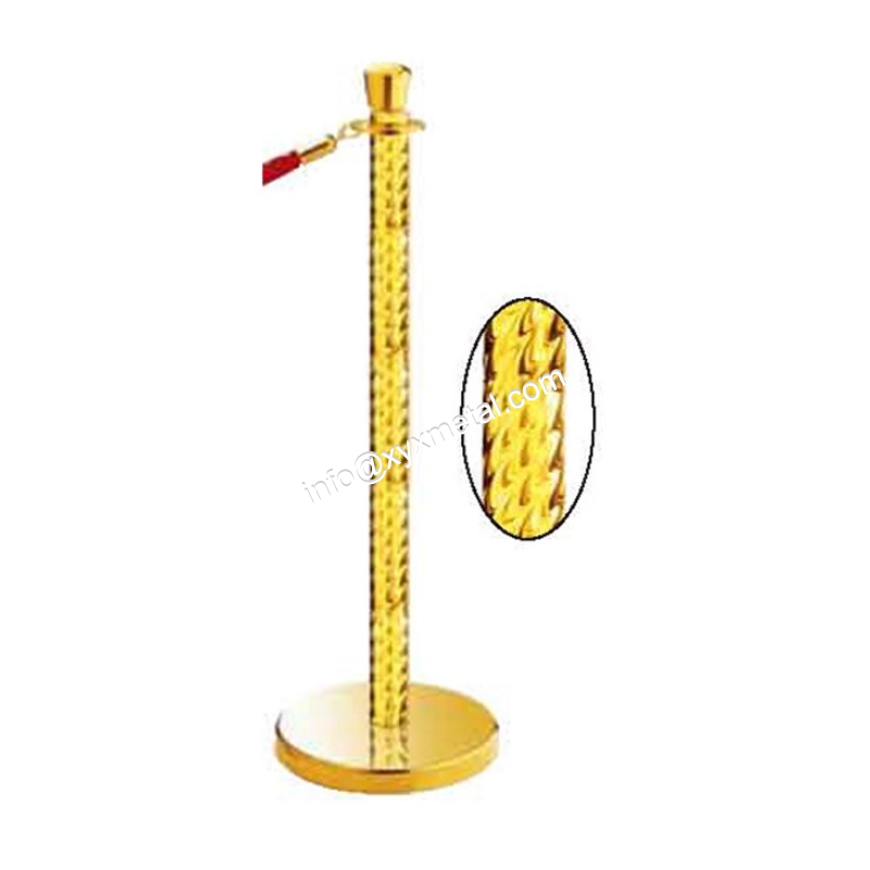 spiricle pole rope stanchions