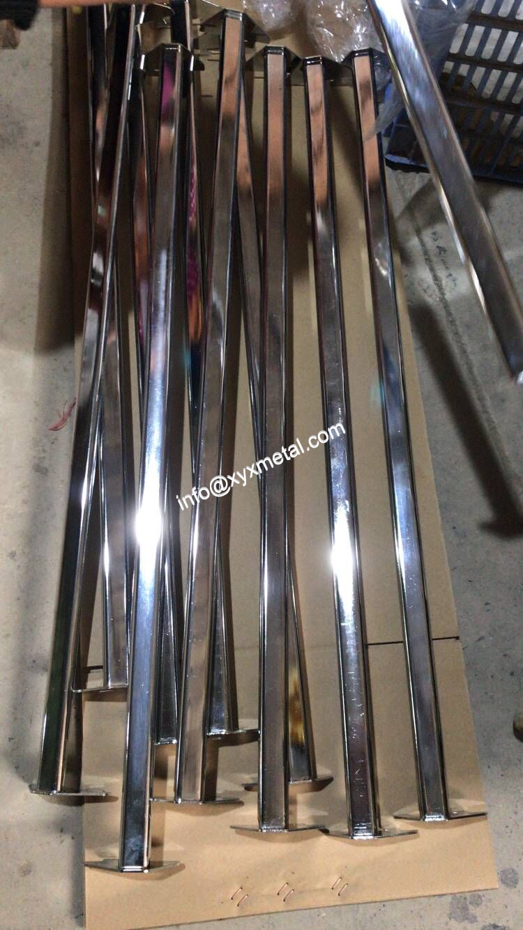 bars for slotted channel