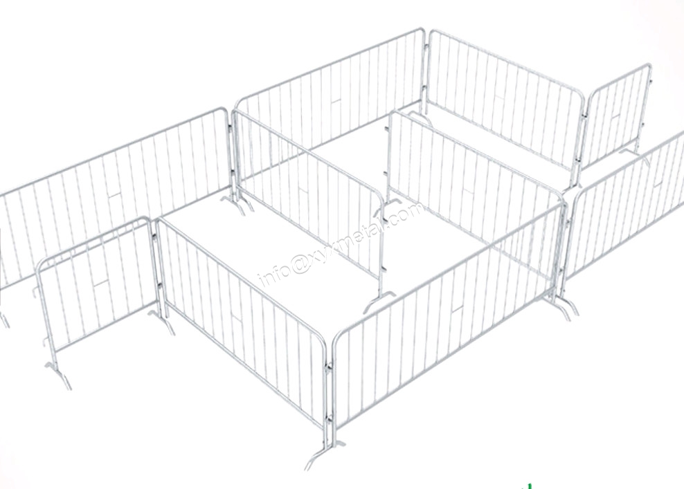 metal barricades