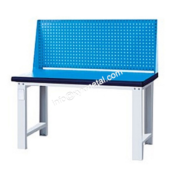 Small Best Steel Work Bench With Tools Peg Board