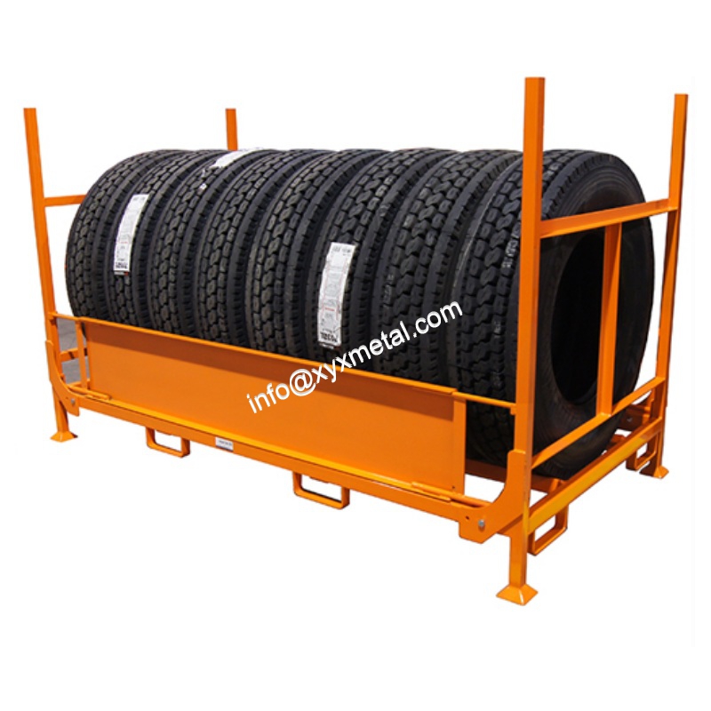Stackable TBR Truck Tyre Rack