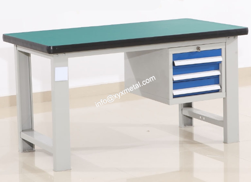 workbench with drawers