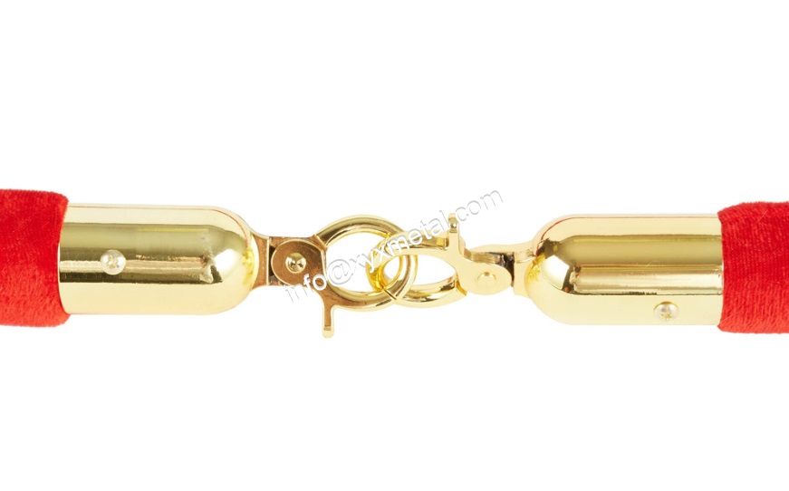 brass end of ropes
