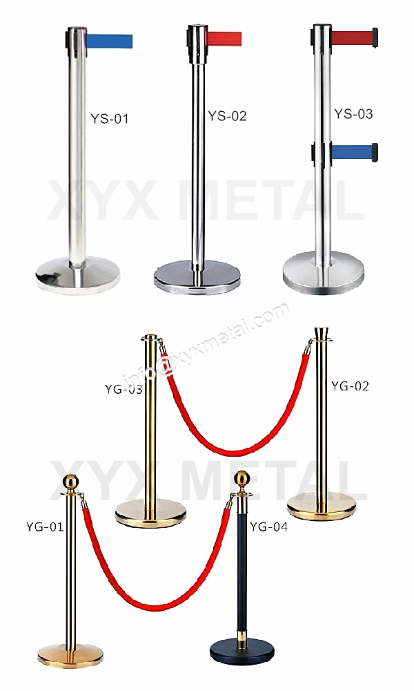 retractable belt barriers
