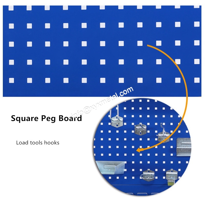 Square Peg board