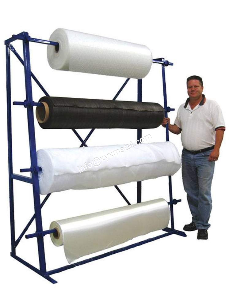 Textile Industrial Roll Storage Fabric Rack