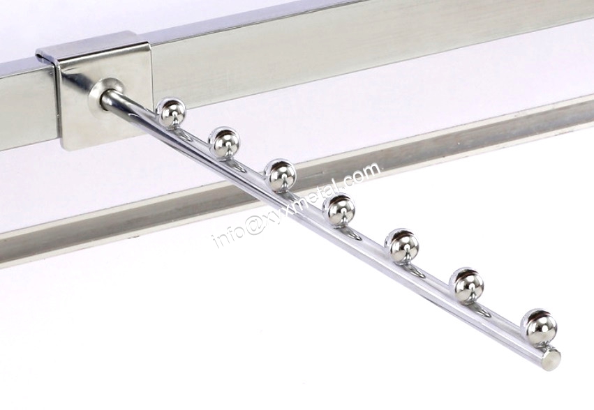 Hangrail Bar Tube Hanger with Beads or Nails
