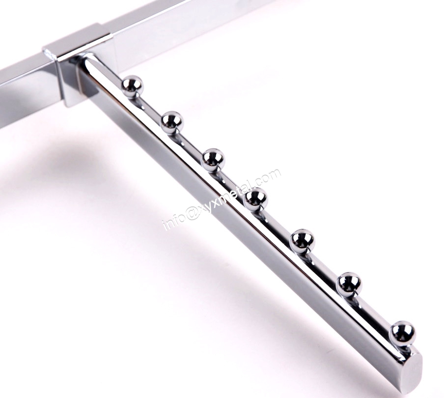 Ovel Tube Hang Rail Bar Display Hooks with Balls or Nails