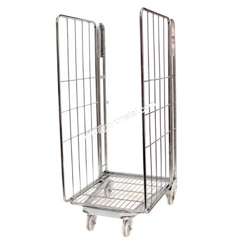 Two Sided A Frame Roll container