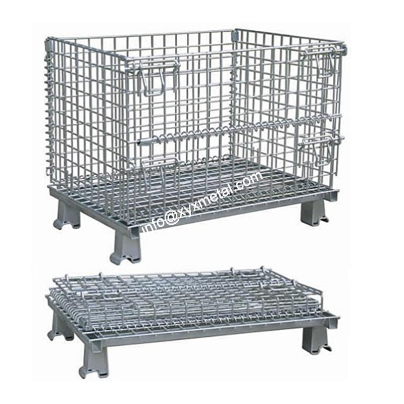 Collapsible Wire Mesh Container