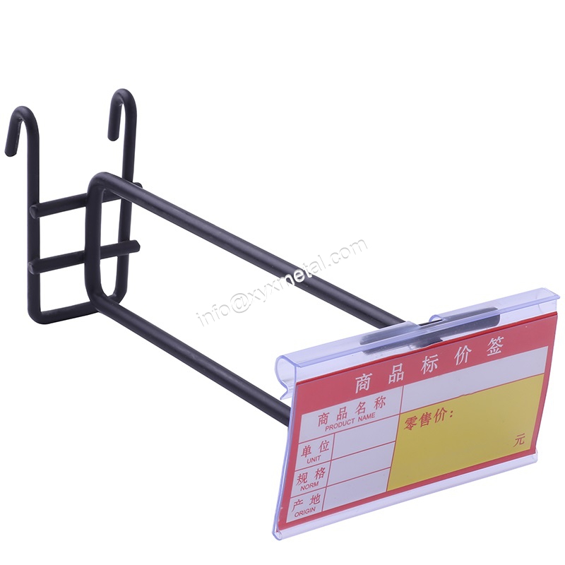 Gridwall Scanner Display Hooks with Price Ticket Tag Holder