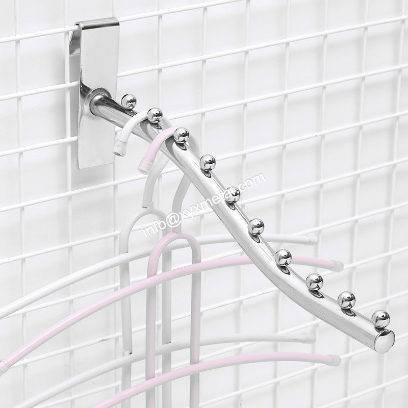 gridwall chrome arm