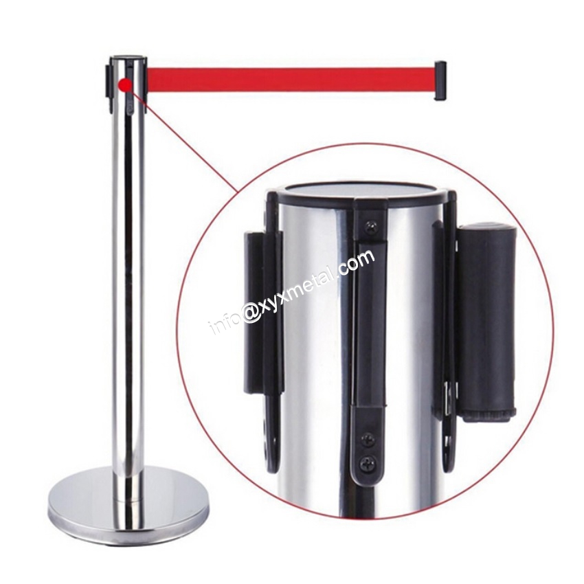 Retractable Belt Queue Safety Stanchion