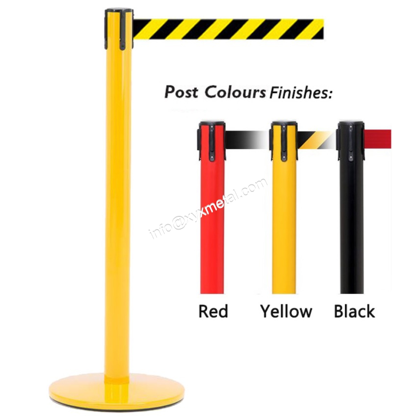 powder coated barrier