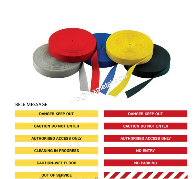 Customized logo barrier