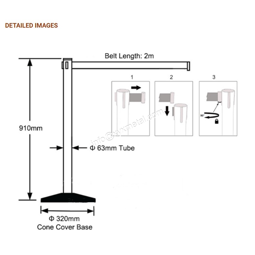 Dimension of barrier