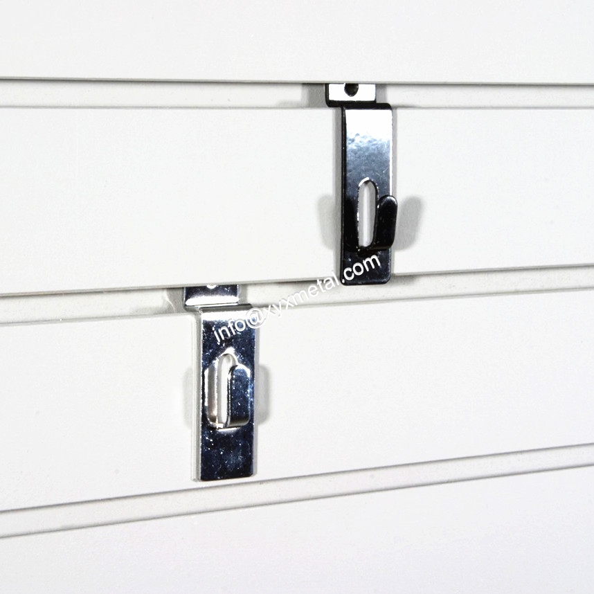 Strong Slatwall Notch Picture or Art Display Hooks