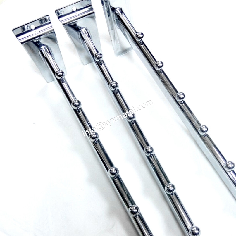 Display arms with beads