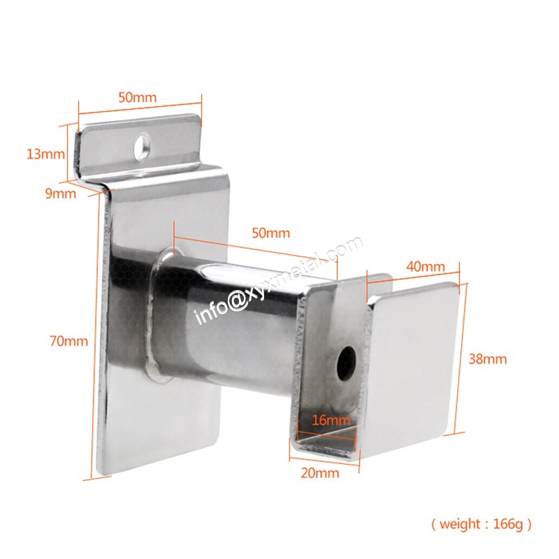 Slatwall tube holder 