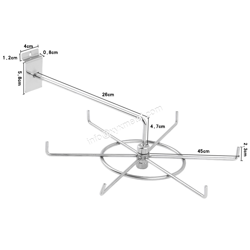rotata display hooks