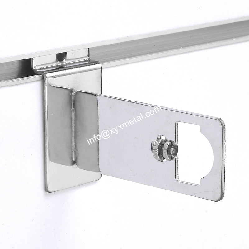 Steel Slatwall Hangrail Display Tube Holder