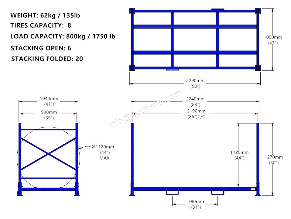 TBR RACK SPECIFICATION