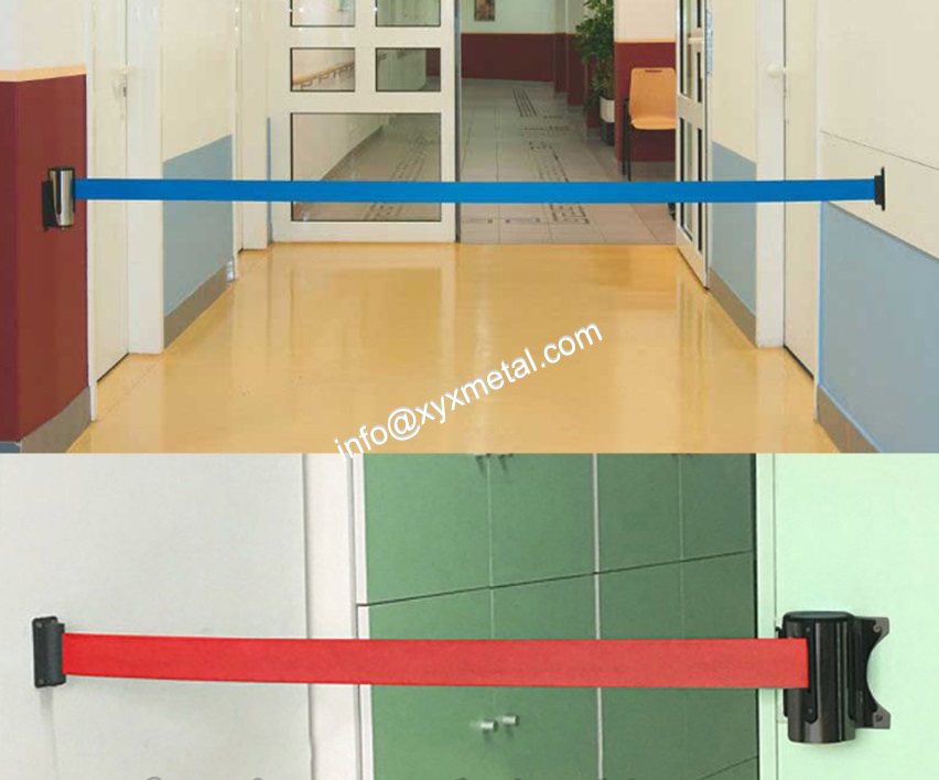 Usage of wall mounted barrier