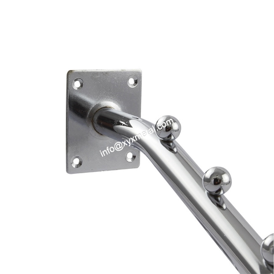 slanted display racks