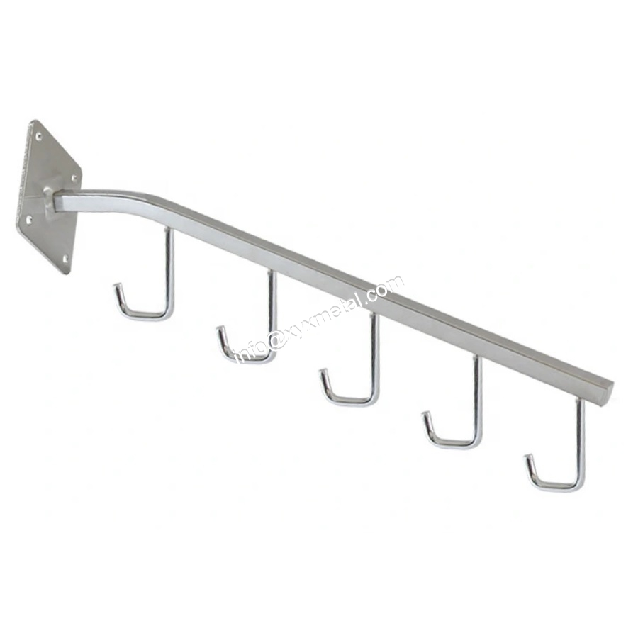 square tube hooks
