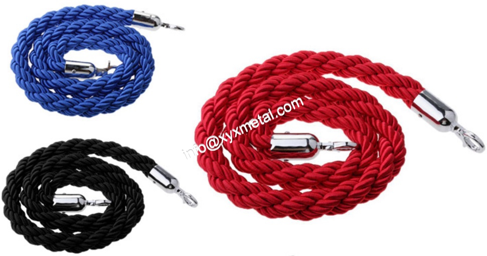 Twisted Polypropylene Ropes for Stanchion Posts