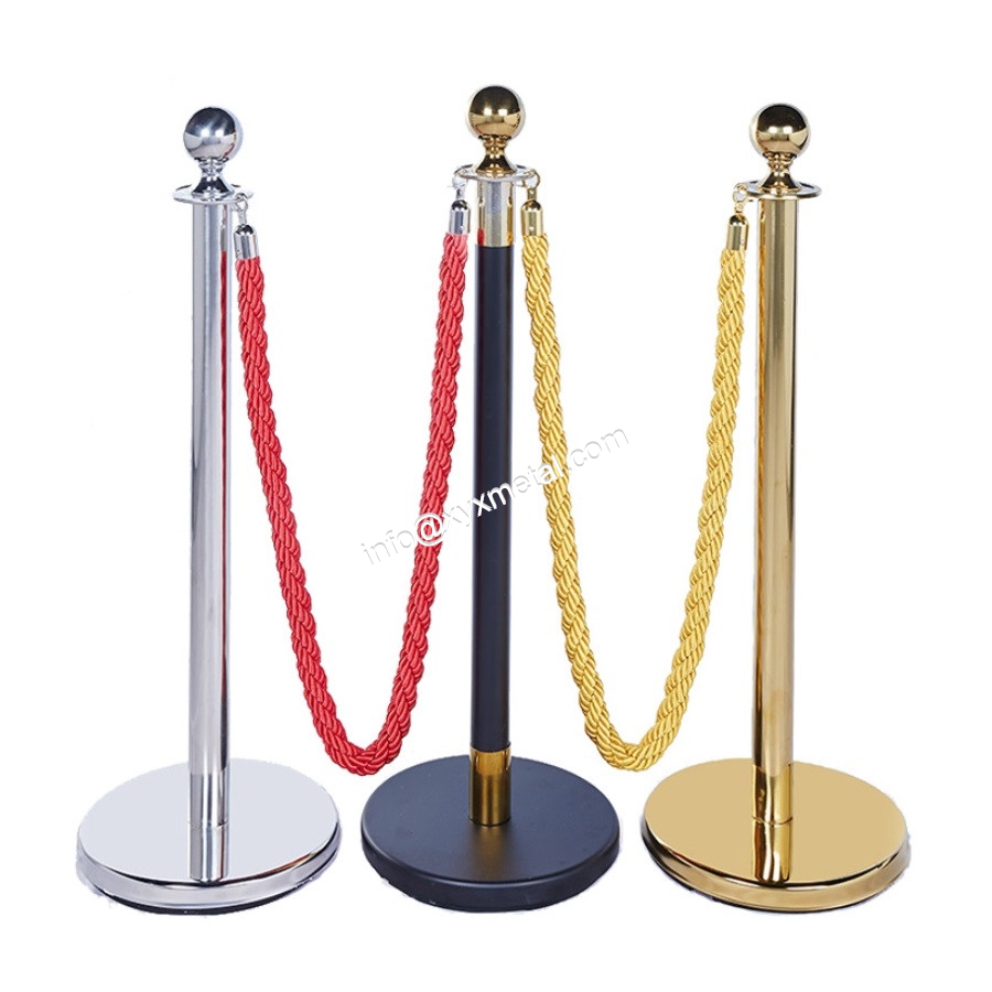 Color options rope stanchions