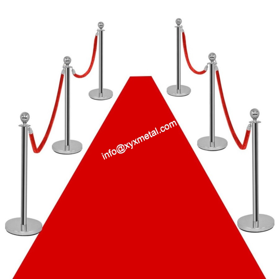Red carpet stanchions