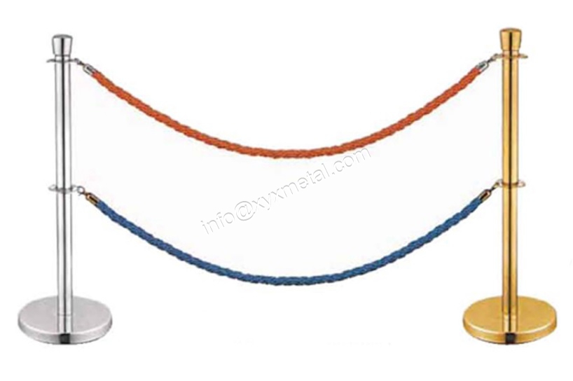 Double Velvet Rope Stanchion
