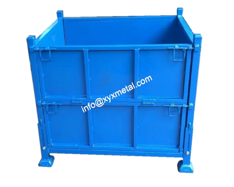 Metal bins