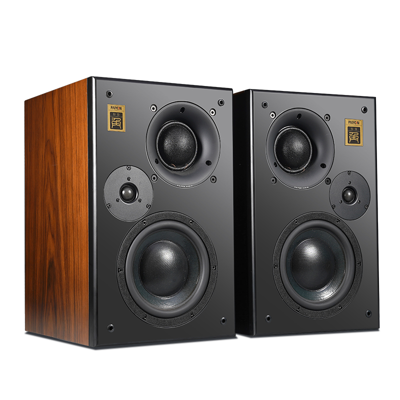 PAIYON/派扬惊蛰角三分频八寸书架音箱发烧hifi高保真8寸无源音响