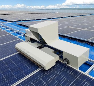 光伏清扫机器人无线充电