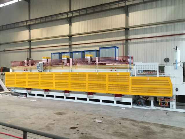 托辊型网带炉自动生产线